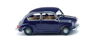 Wiking 009907 - H0 - Fiat 600 - dunkelblau